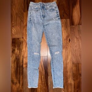 So high rise ankle jeggings
Size 0